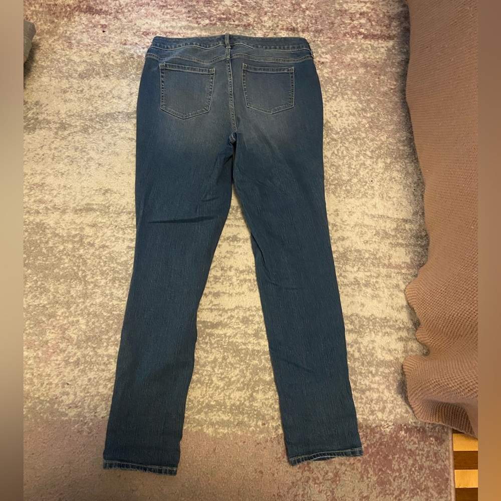 Torrid Vintage Stretch Boyfriend Jeans - Deep Indigo - Picture 2 of 3
